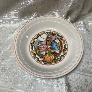Watkins Recipe Plate Country Kids Pumpkin Ride Plate 4 of 5 1989 Vintage